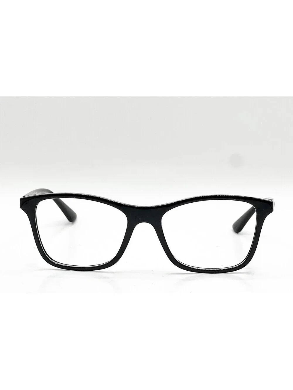 Vogue VO 5028 2385 Top Black/Dark Grey Transparent Eyeglass Frames 53-17